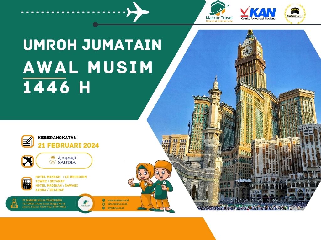 Umroh Jumatain Awal Musim 1446 H